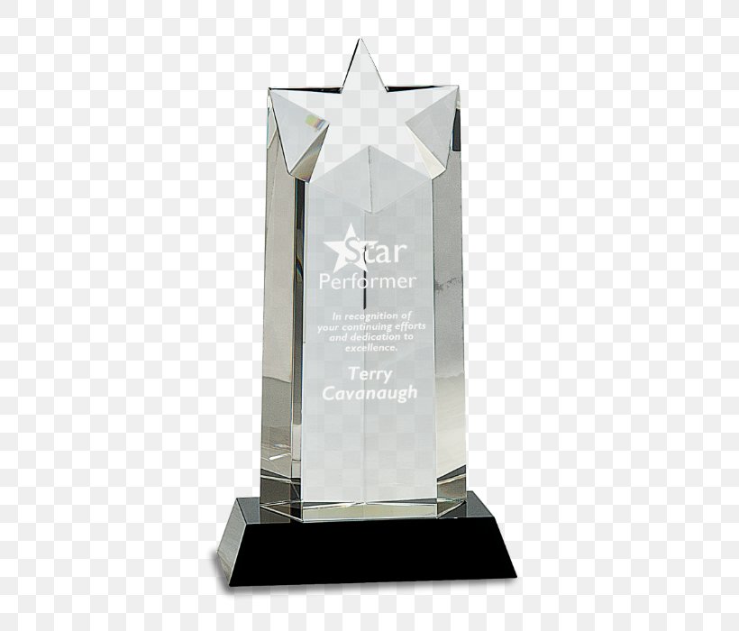Trophy Crystal Award Engraving Commemorative Plaque, PNG, 700x700px, Trophy, Art Glass, Award, Commemorative Plaque, Crystal Download Free