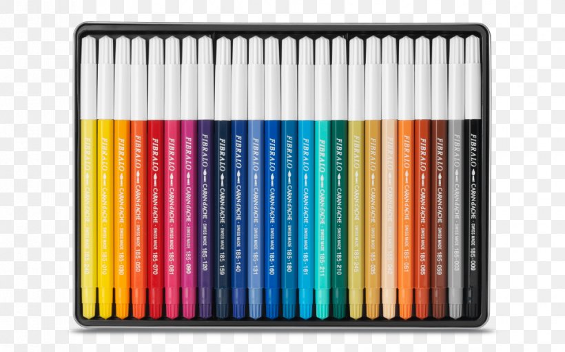 Caran D'ache Fibralo Fibre Tipped Pens Marker Pen Pencil, PNG, 970x606px, Marker Pen, Box, Caran Dache, Color, Coloring Book Download Free