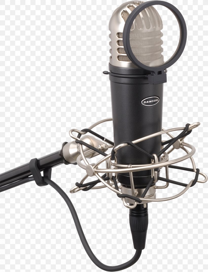 Microphone Samson MTR101A Shock Mount Samson Meteor Mic Pop Filter, PNG, 982x1282px, Microphone, Audio, Audio Equipment, Blue Microphones Yeti, Condensatormicrofoon Download Free