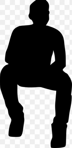 Silhouette Man Sitting, PNG, 721x406px, Silhouette, Black, Human