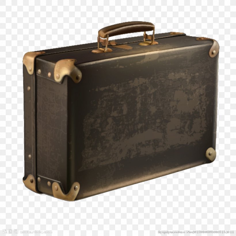Suitcase Royalty-free Baggage Illustration, PNG, 1024x1024px, Suitcase, Bag, Baggage, Briefcase, Metal Download Free