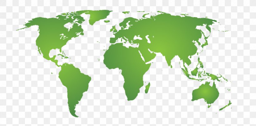 World Map Vector Graphics Stock Illustration, PNG, 831x412px, World, Earth, Grass, Green, Map Download Free