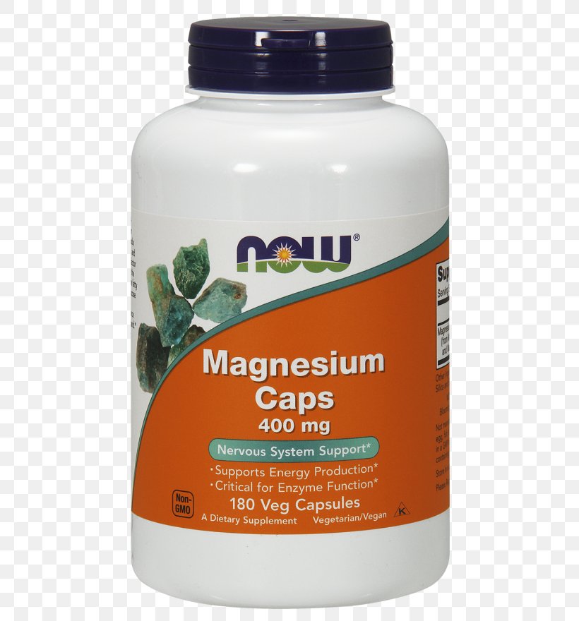 Dietary Supplement Now Foods, Magnesium Citrate Pure Powder, 8 Oz (227 G) Life Extension Magnesium Caps, PNG, 500x880px, Dietary Supplement, Capsule, Citric Acid, Food, Magnesium Download Free