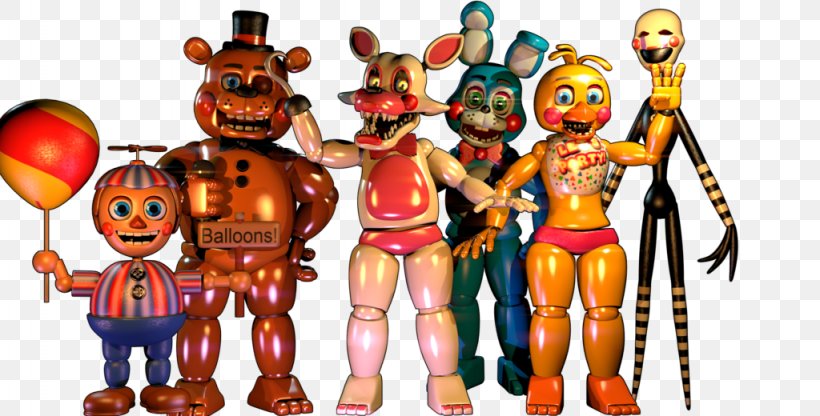 Five Nights At Freddy's 2 Art Action & Toy Figures Má Vlast, PNG, 1024x520px, Art, Action Figure, Action Toy Figures, Balloon, Deviantart Download Free