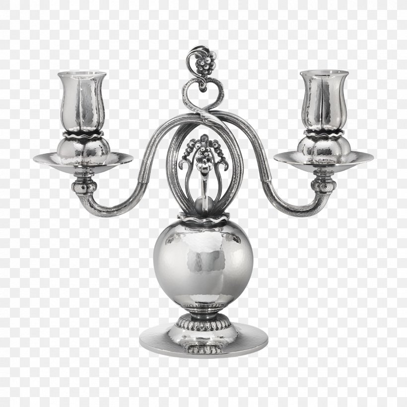 Household Silver Candelabra Georg Jensen A/S Candlestick, PNG, 1200x1200px, Silver, Barware, Candelabra, Candle, Candle Holder Download Free