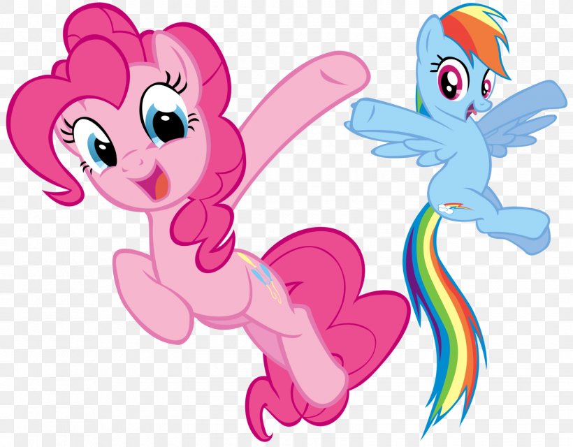 Pinkie Pie Rainbow Dash Applejack Twilight Sparkle Rarity, PNG, 1600x1249px, Watercolor, Cartoon, Flower, Frame, Heart Download Free