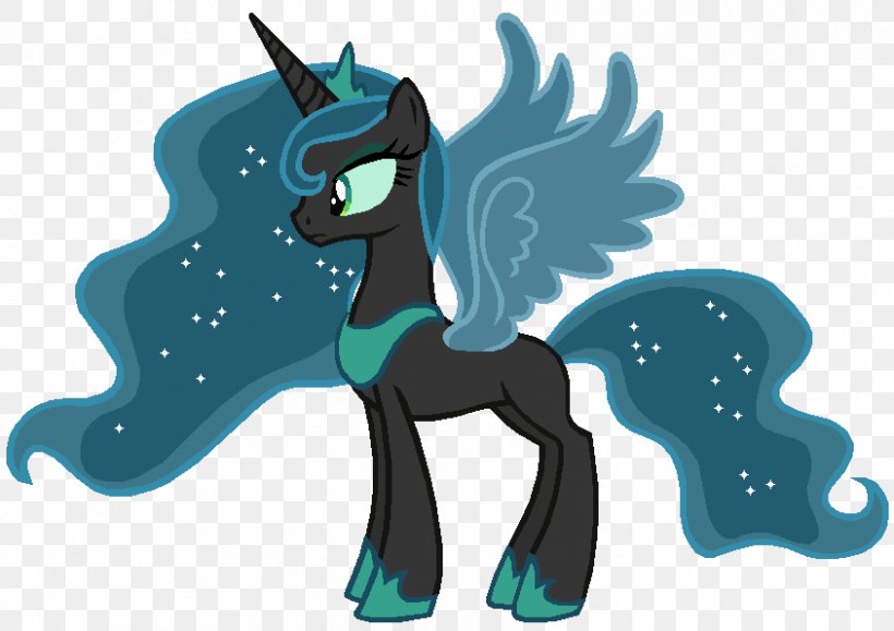 Princess Luna Pony Princess Celestia Princess Cadance Moon, PNG, 844x596px, Princess Luna, Animal Figure, Colonization Of The Moon, Deviantart, Drawing Download Free