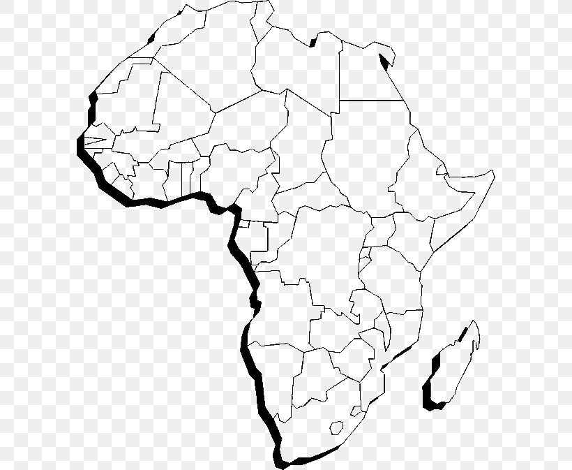 Africa Map Coloring Pages 3914