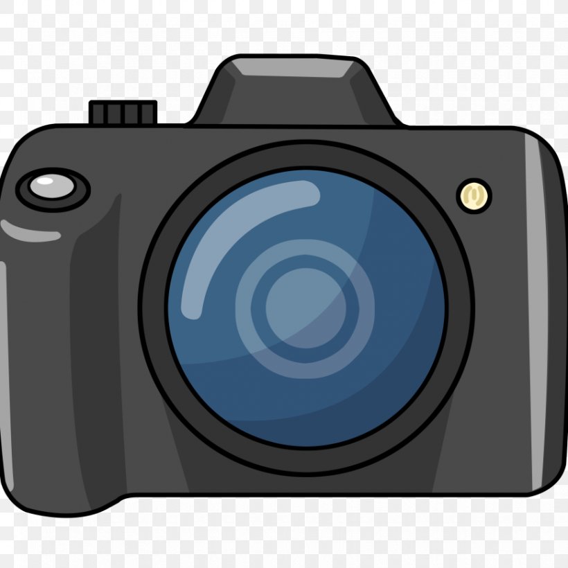 Camera Clip Art, PNG, 870x870px, Camera, Black And White, Camera Lens, Cameras Optics, Cartoon Download Free