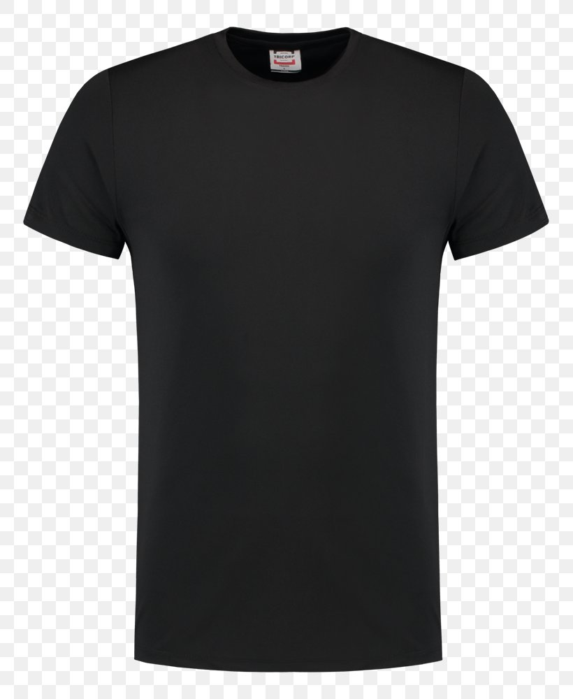 T-shirt Slim-fit Pants Crew Neck Clothing Collar, PNG, 813x1000px, Tshirt, Active Shirt, Black, Casual, Clothing Download Free