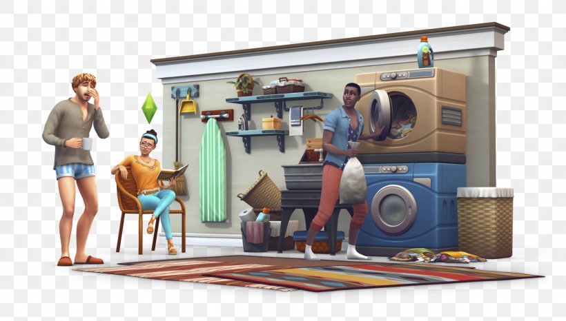 The Sims 4: Cats & Dogs The Sims 3: Ambitions The Sims Online The Sims 3: University Life The Sims 3 Stuff Packs, PNG, 2048x1166px, Sims 4 Cats Dogs, Electronic Arts, Laundry, Maxis, Origin Download Free