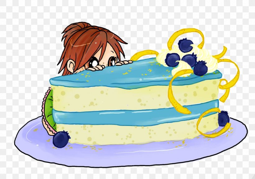 Birthday Cake Gelatin Dessert Torte Gummy Bear Ice Cream, PNG, 900x634px, Watercolor, Cartoon, Flower, Frame, Heart Download Free