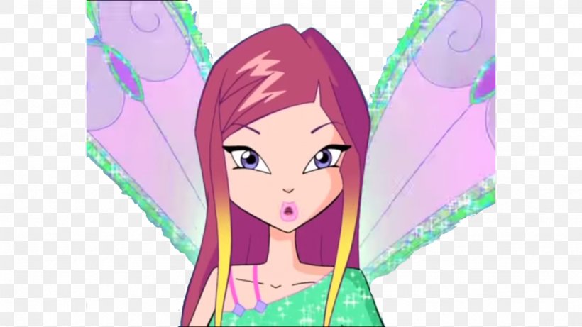 Roxy Bloom Art Butterflix Winx Club, PNG, 1024x576px, Watercolor, Cartoon, Flower, Frame, Heart Download Free