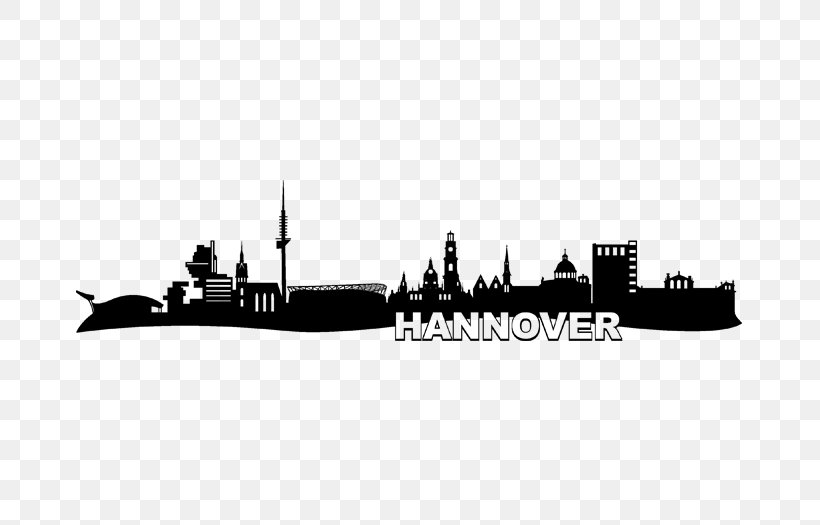 Wall Decal Skyline Hanover Wallpaper, PNG, 700x525px, Wall Decal, Bathroom, Bedroom, Black And White, Brand Download Free