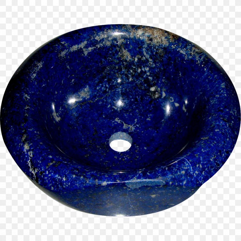 Blue Glass Sink Onyx Lapis Lazuli, PNG, 1000x1000px, Blue, Bathroom, Bathtub, Cobalt Blue, Gemstone Download Free