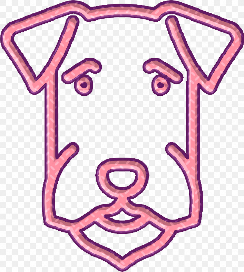Dog Icon Dog Breeds Heads Icon Airedale Icon, PNG, 926x1036px, Dog Icon, Headgear, Line Art, Meter, Symbol Download Free