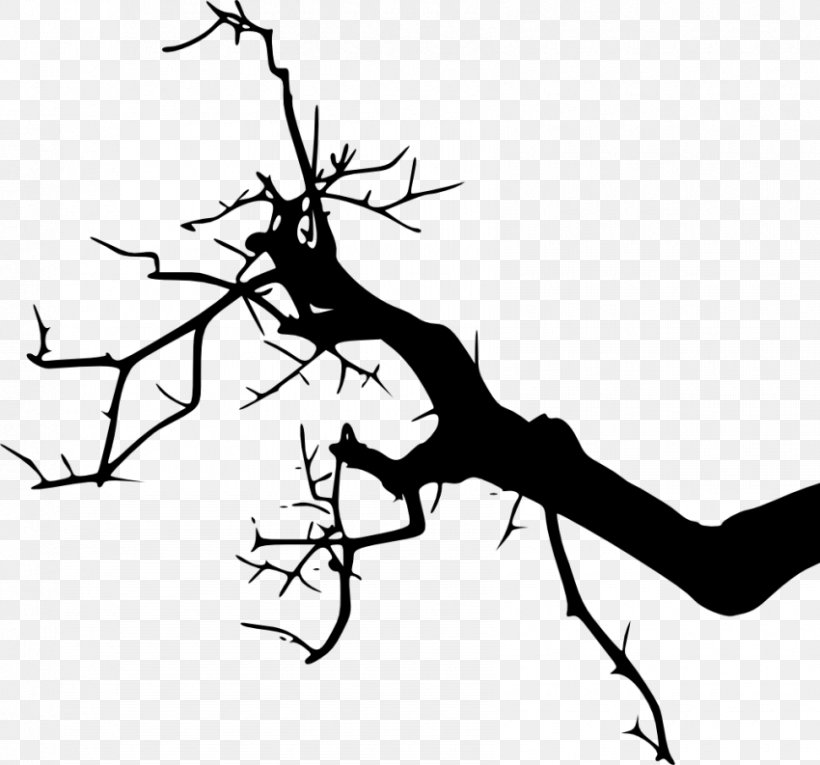 Clip Art Silhouette Branch Image, PNG, 850x793px, Silhouette, Art, Blackandwhite, Branch, Drawing Download Free