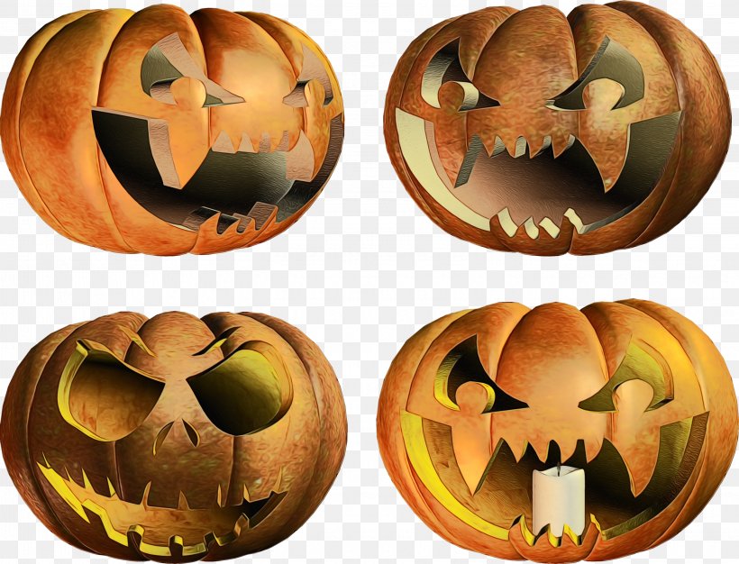 Halloween Pumpkin Art, PNG, 2845x2173px, Jackolantern, Calabaza, Carving, Cucurbita, Food Download Free
