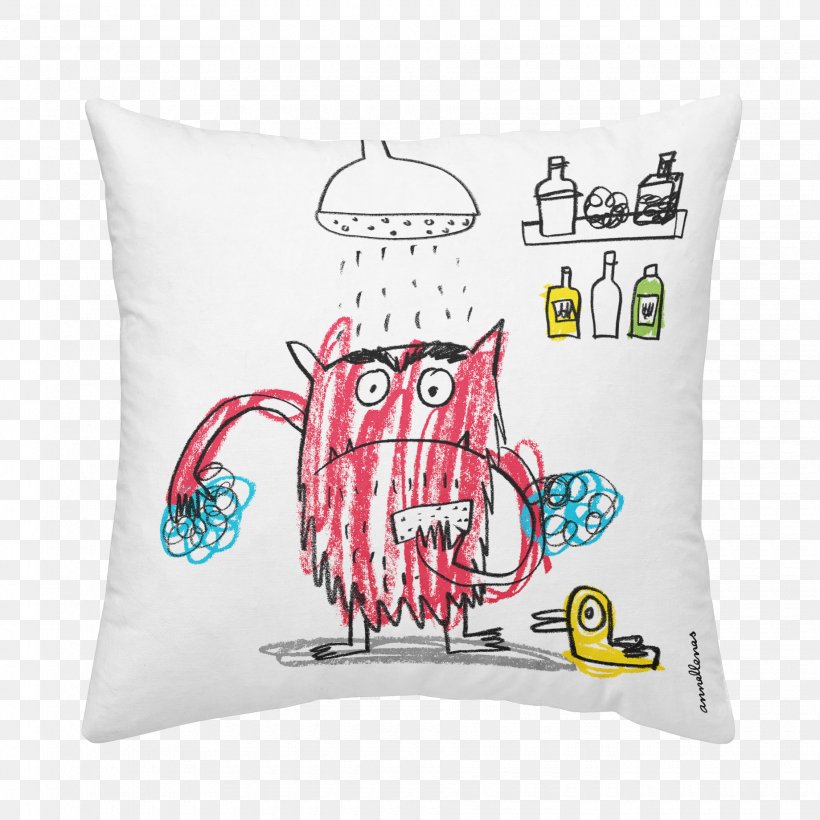 The Colour Monster Cushion Throw Pillows Color, PNG, 1840x1840px, Colour Monster, Anna Llenas, Bed, Bed Sheets, Bedding Download Free