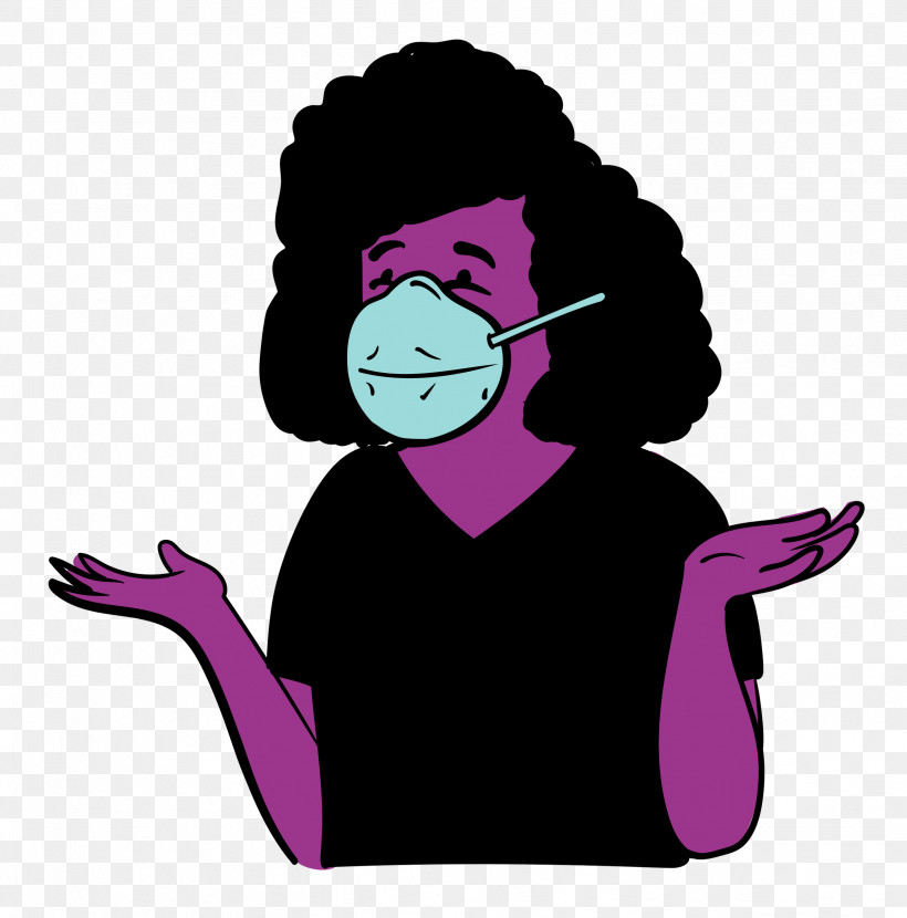 Woman Medical Mask Coronavirus, PNG, 2468x2500px, Woman, Behavior, Cartoon, Character, Coronavirus Download Free