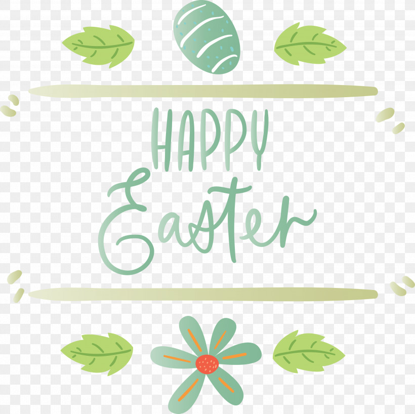 Easter Day Easter Sunday Happy Easter, PNG, 3000x2995px, Easter Day, Easter Sunday, Green, Happy Easter, Leaf Download Free