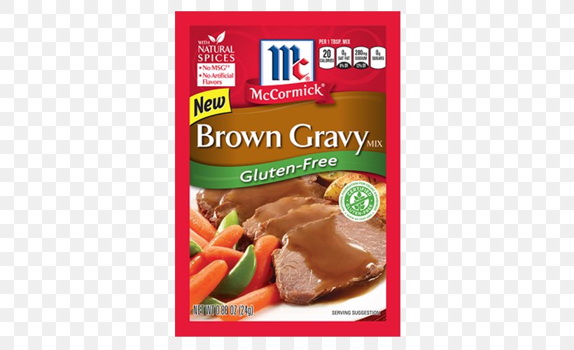 Gravy McCormick & Company Spice Mix Sauce Seasoning, PNG, 500x500px, Gravy, Au Jus, Beef, Brown Sauce, Condiment Download Free