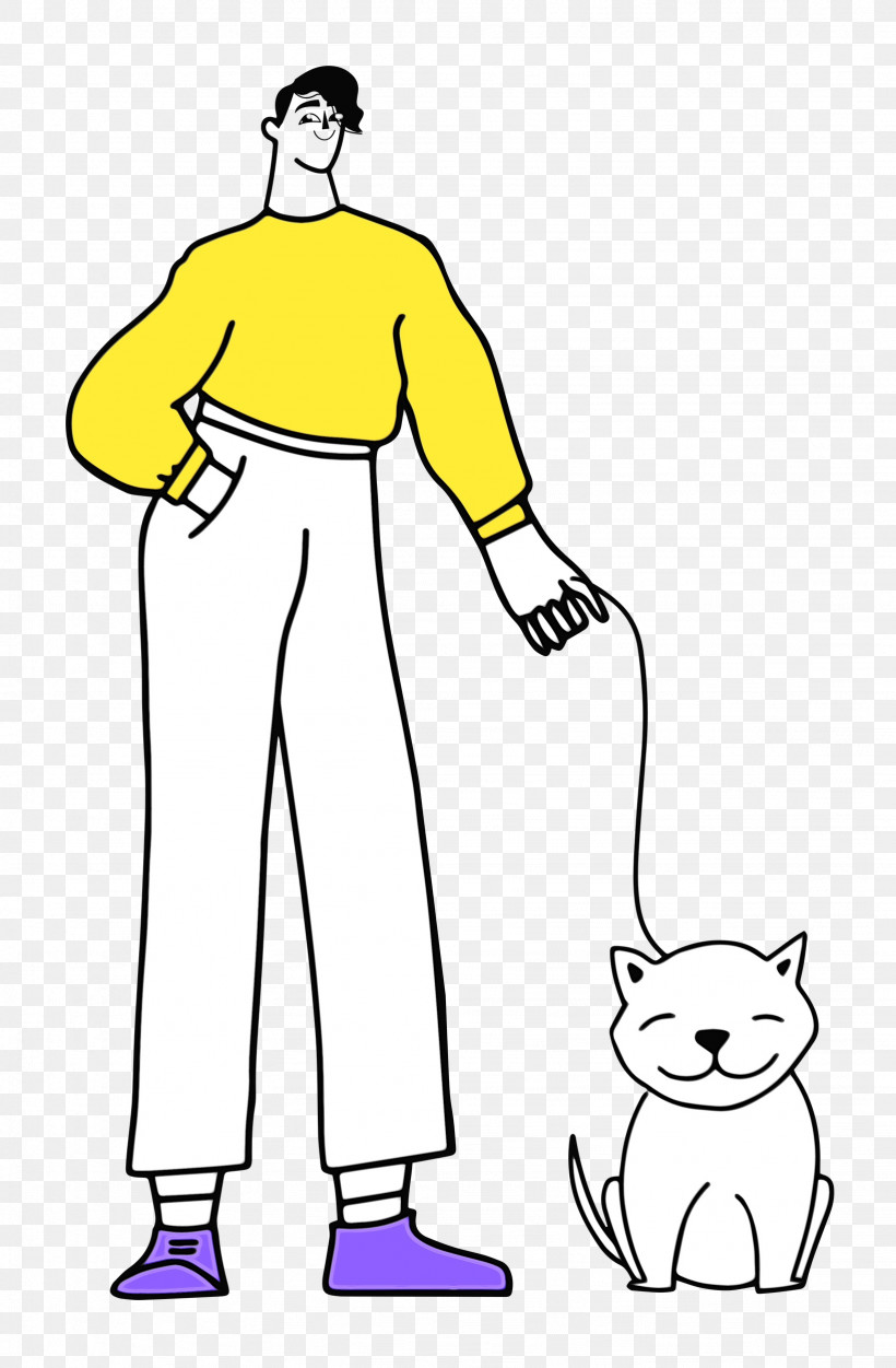 Line Art Uniform / M Meter Human, PNG, 1638x2500px, Walking The Dog, Human, Line Art, Meter, Paint Download Free