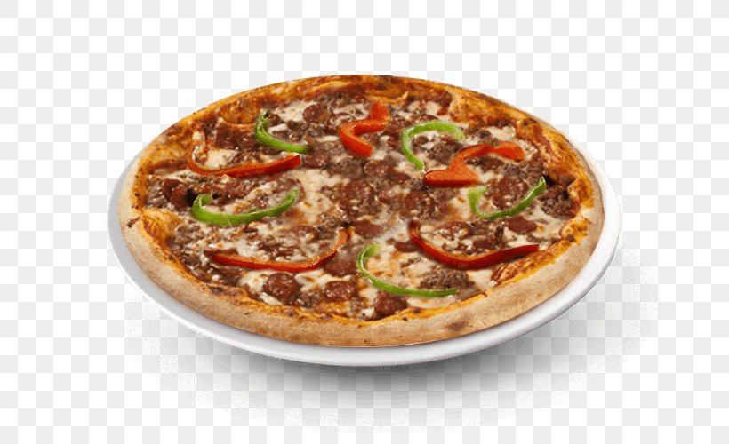 California-style Pizza Sicilian Pizza Neapolitan Pizza Hamburger, PNG, 700x500px, Californiastyle Pizza, American Food, California Style Pizza, Cuisine, Delivery Download Free