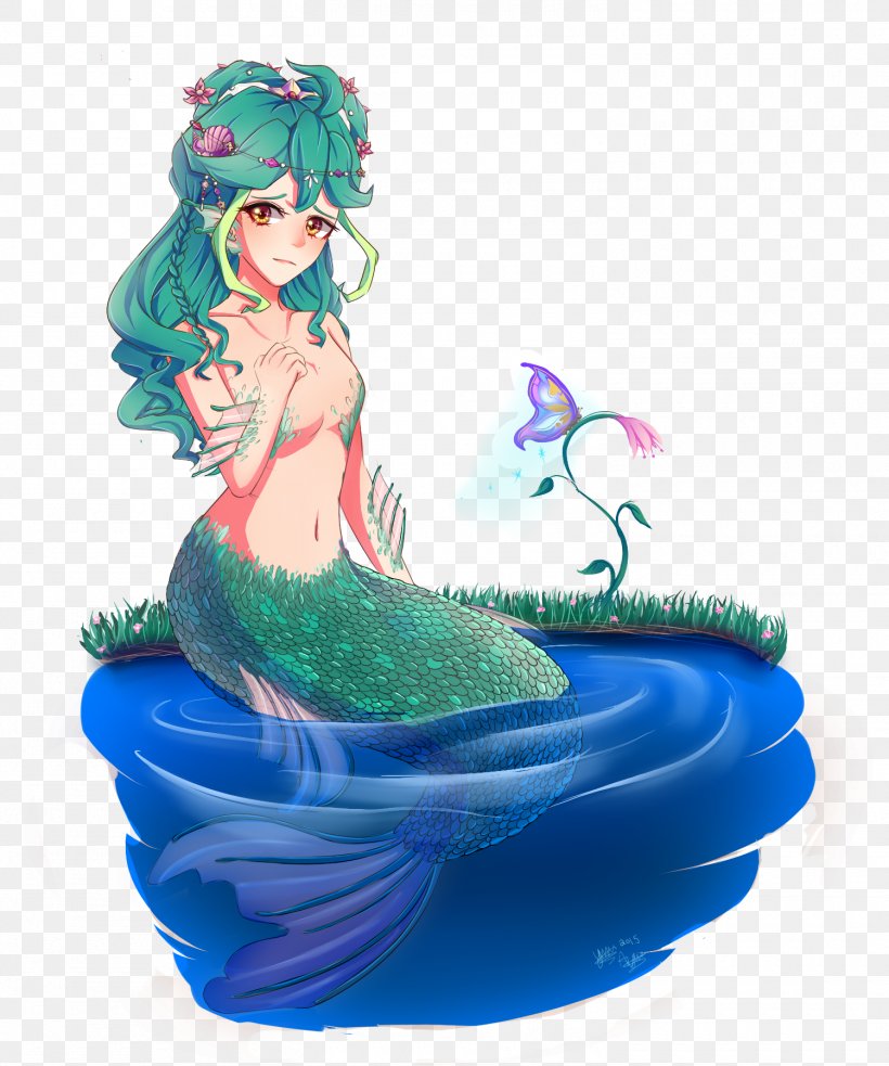 Mermaid Cartoon, PNG, 1500x1800px, Mermaid, Cartoon, Fictional Character, Mythical Creature Download Free