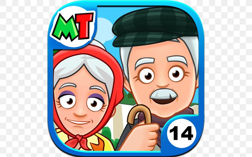 My Town : Grandparents My Town : Best Friends' House My Town : Hospital My Town : Beach Picnic My Town : Museum, PNG, 512x512px, My Town Hospital, Android, App Store, Area, Cartoon Download Free
