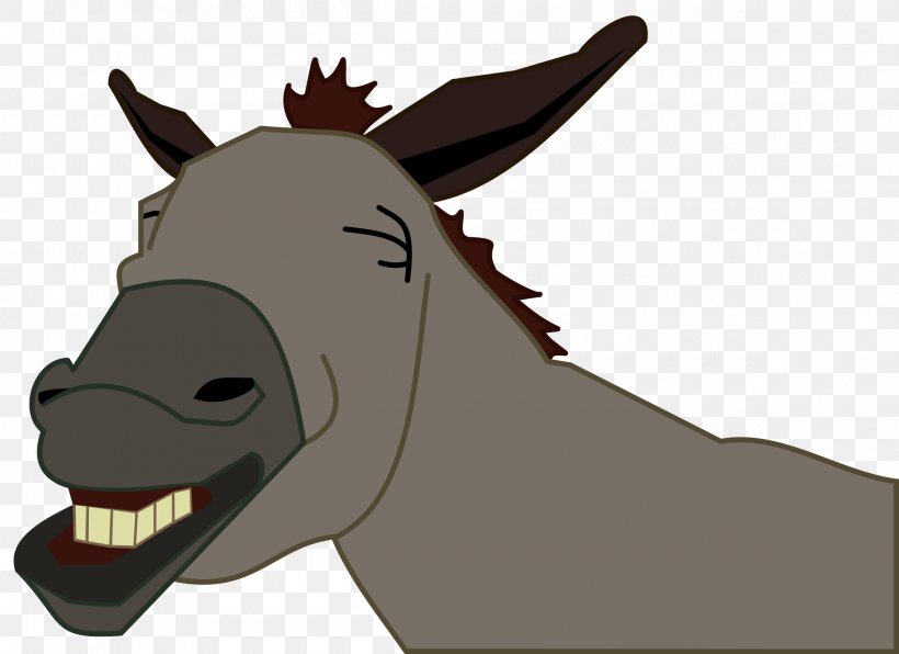 Donkey Clip Art, PNG, 2400x1745px, Donkey, Blog, Bridle, Fauna, Fictional Character Download Free