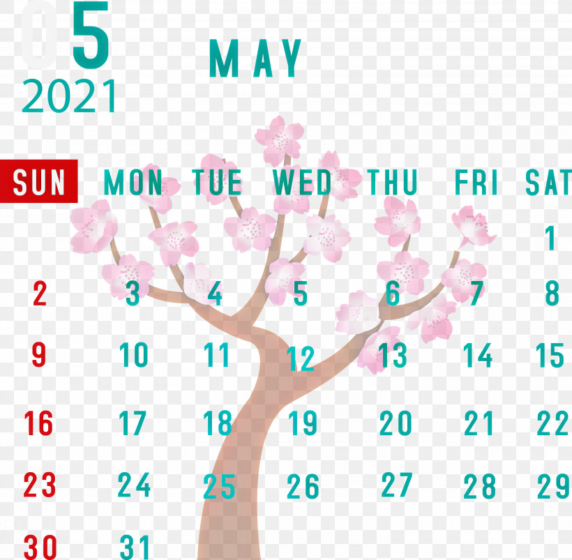 May 2021 Calendar May Calendar 2021 Calendar, PNG, 3000x2939px, 2021 Calendar, May Calendar, Calendar System, Diagram, Geometry Download Free