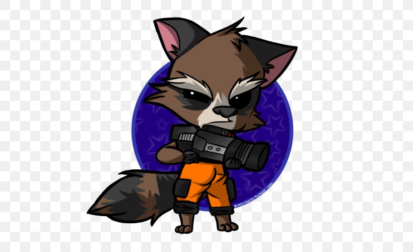 Cat Rocket Raccoon Kraglin Yondu Groot, PNG, 500x500px, Cat, Carnivoran, Cartoon, Cat Like Mammal, Deviantart Download Free