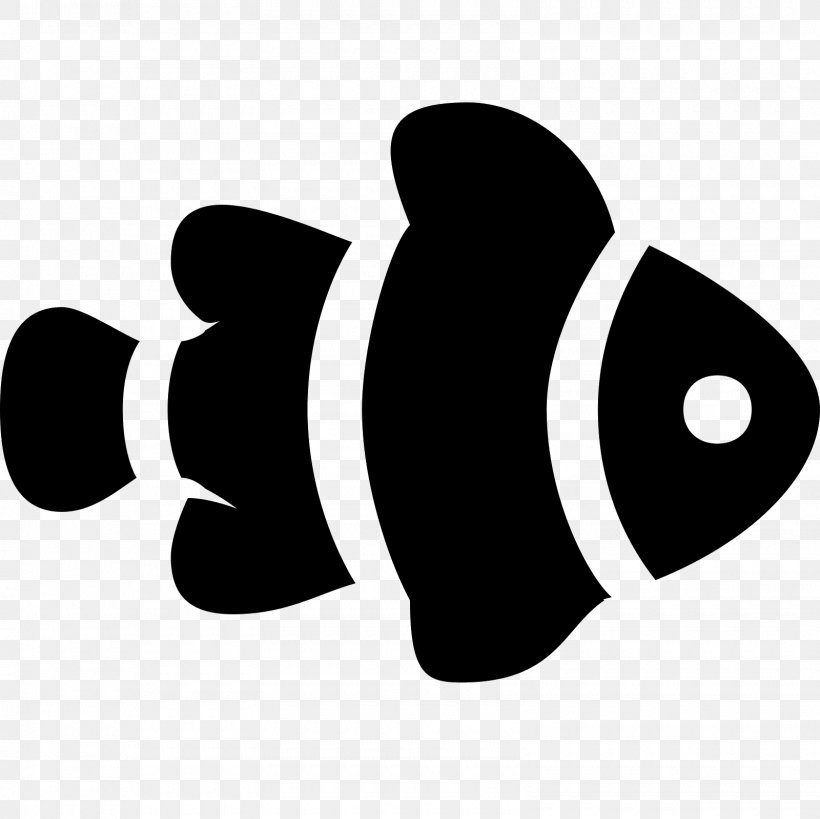 Ocellaris Clownfish, PNG, 1600x1600px, Clownfish, Black, Black And White, Fish, Logo Download Free
