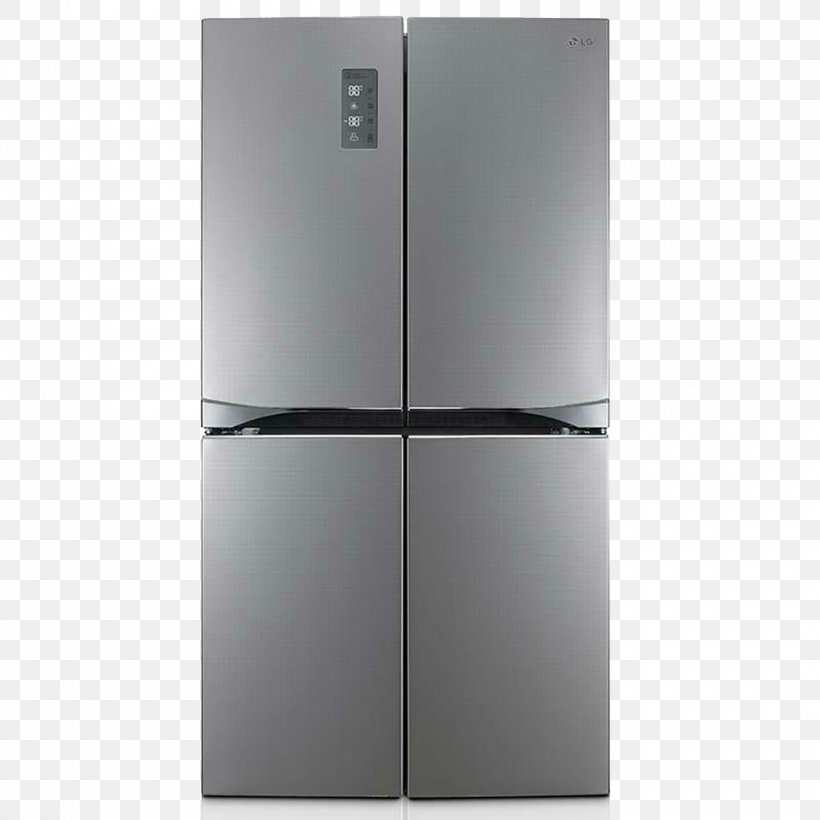 Refrigerator LG Electronics LG Corp, PNG, 1000x1000px, Refrigerator, Company, Consumer Electronics, Electronics, Hitachi Download Free