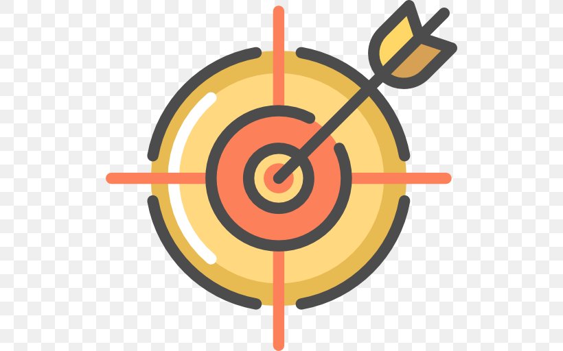Euclidean Vector Icon, PNG, 512x512px, Scalable Vector Graphics, Target Archery, Yellow Download Free