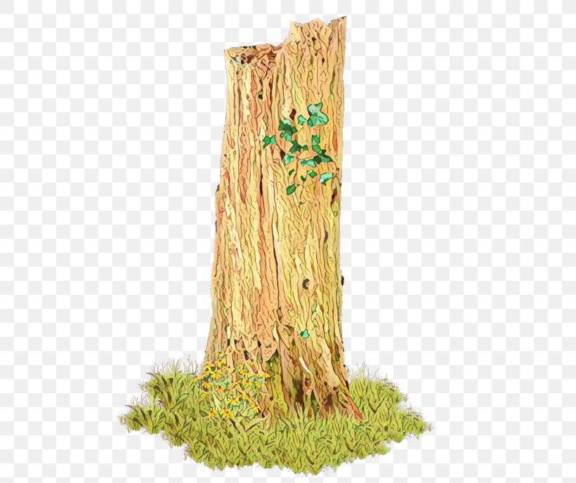 Tree Stump, PNG, 512x688px, Cartoon, Aquarium Decor, Grass, Plant, Plant Stem Download Free