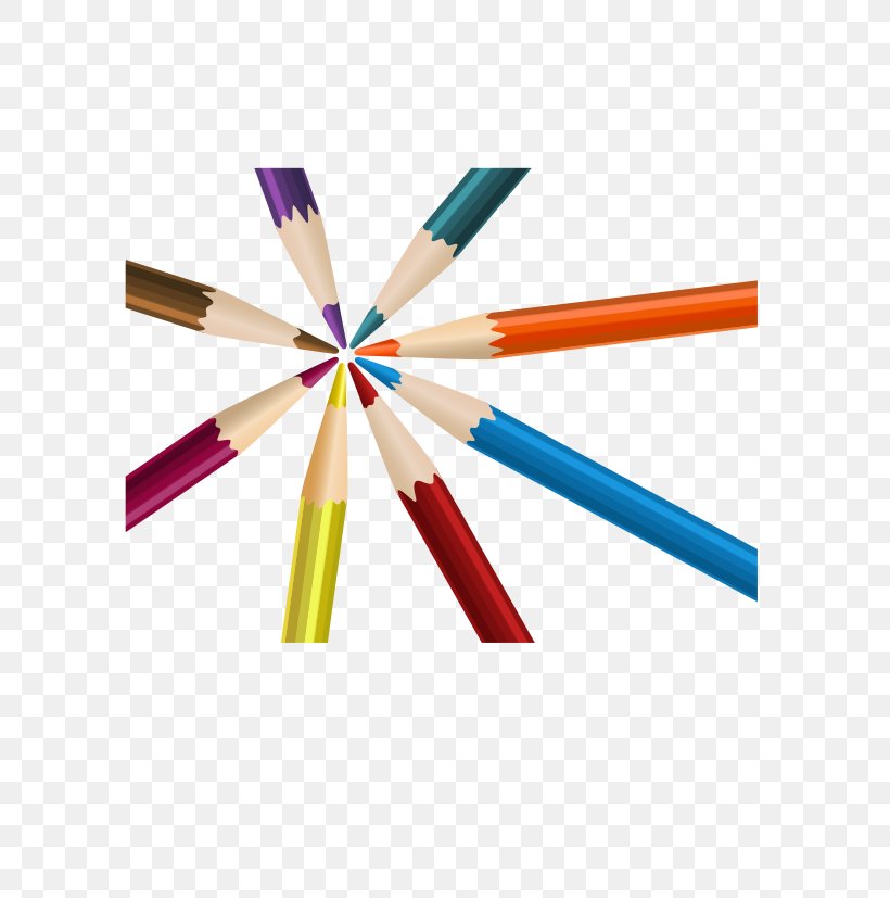 Colored Pencil Clip Art, PNG, 600x827px, Pencil, Color, Colored Pencil, Drawing, Material Download Free