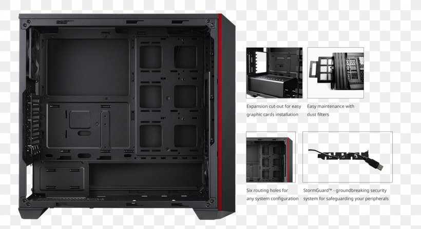 Computer Cases & Housings Cooler Master MasterBox 5 ATX Micro-Star International, PNG, 1348x735px, Computer Cases Housings, Atx, Computer, Computer Accessory, Computer Case Download Free