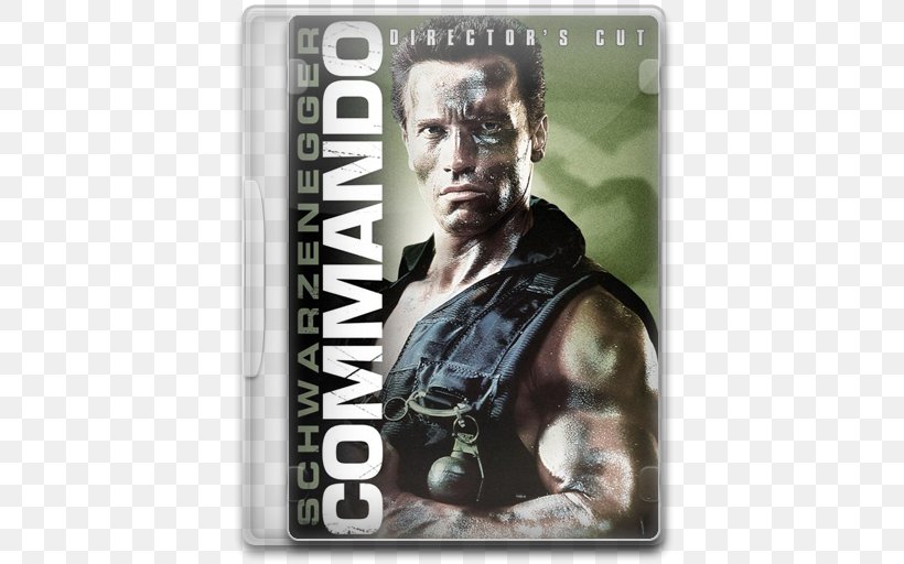 Film, PNG, 512x512px, United States, Action Film, Arnold Schwarzenegger, Commando, Dan Hedaya Download Free