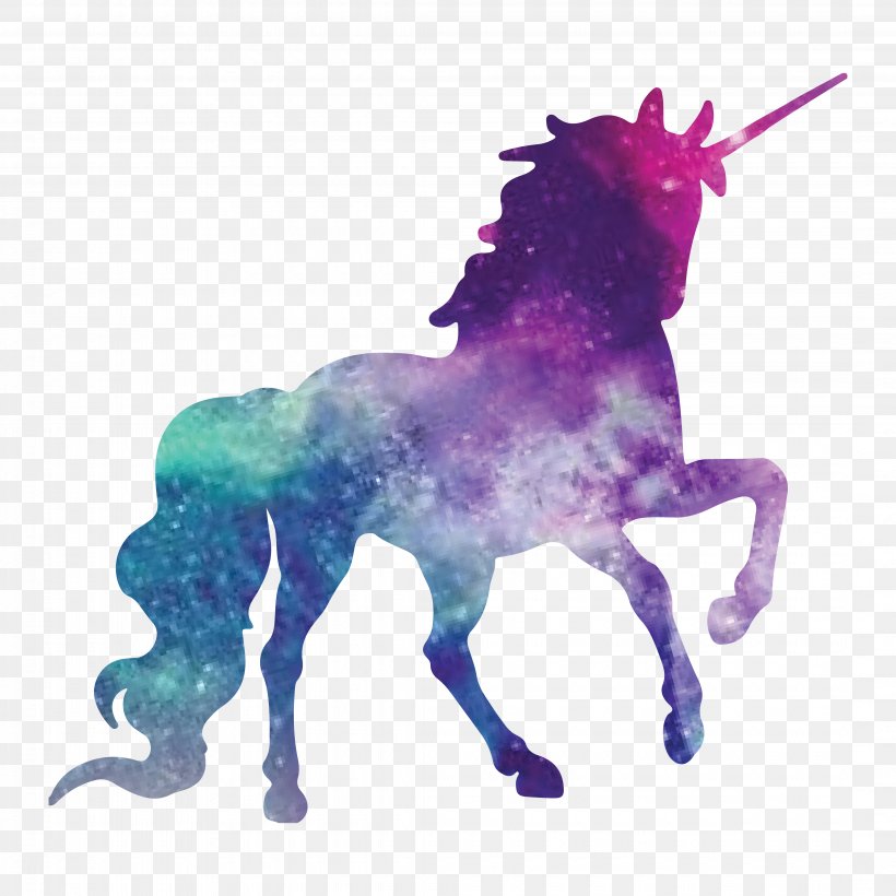 Unicorn Monoceros T-shirt Drawing, PNG, 4320x4320px, Unicorn, Animal Figure, Drawing, Fictional Character, Galaxy Download Free