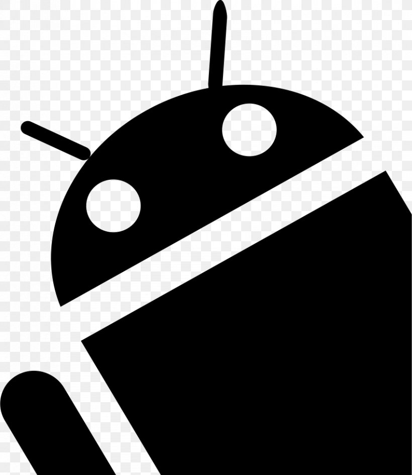 Black And White Android Download Clip Art, PNG, 850x980px, Black And White, Android, Artwork, Black, File Transfer Download Free