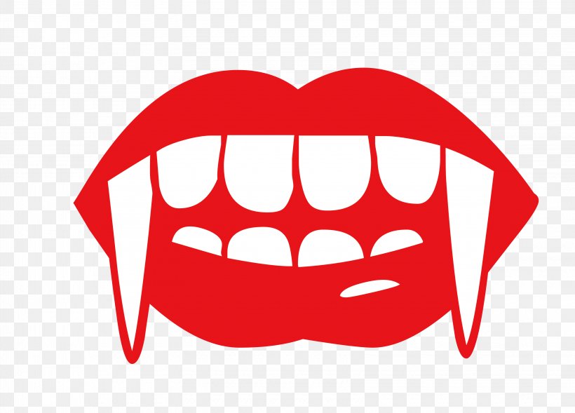 Fang Vampire Tooth Clip Art, PNG, 3250x2338px, Watercolor, Cartoon, Flower, Frame, Heart Download Free