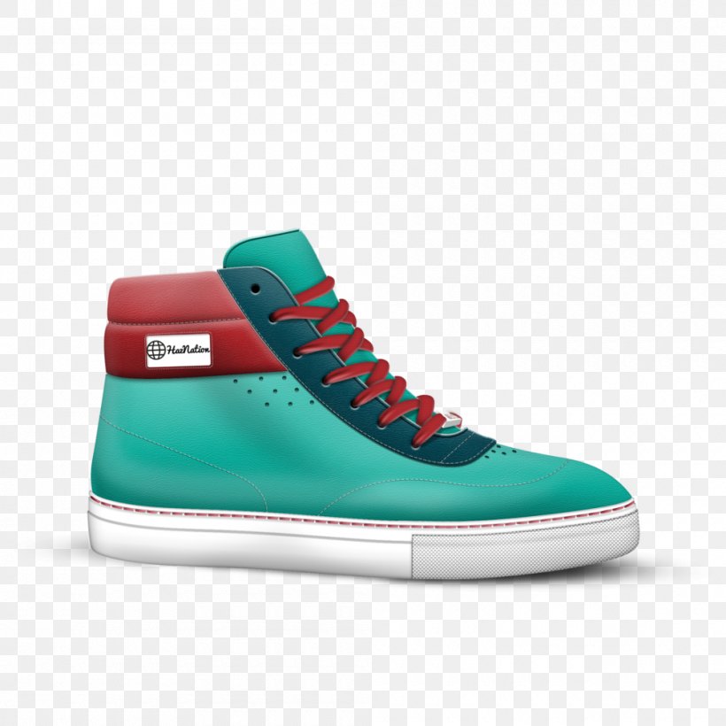 Skate Shoe Sneakers High-top Leather, PNG, 1000x1000px, Skate Shoe, Aqua, Athletic Shoe, Brand, Cross Training Shoe Download Free