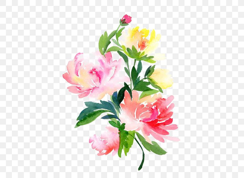 Watercolor: Flowers Watercolour Flowers Watercolor Painting, PNG, 480x600px, Watercolor Flowers, Art, Art Museum, Artificial Flower, Color Download Free