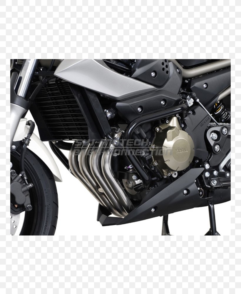 Yamaha Motor Company Yamaha XJ6 Motorcycle Yamaha Diversion Yamaha FZX750, PNG, 750x1000px, Yamaha Motor Company, Auto Part, Automotive Exhaust, Automotive Exterior, Automotive Tire Download Free