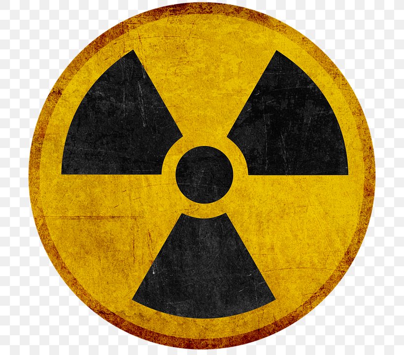 Ionizing Radiation Radioactive Decay Radioactive Contamination Symbol, PNG, 720x720px, Watercolor, Cartoon, Flower, Frame, Heart Download Free