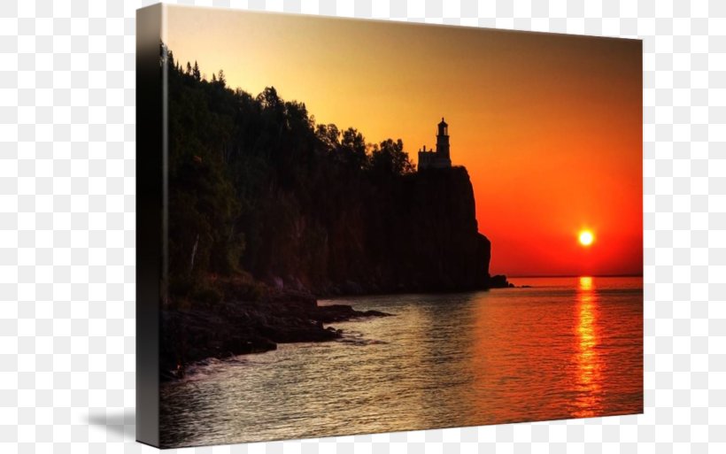 Split Rock Lighthouse Landscape Photography, PNG, 650x513px, Light, Art, Fineart Photography, Heat, Landscape Download Free