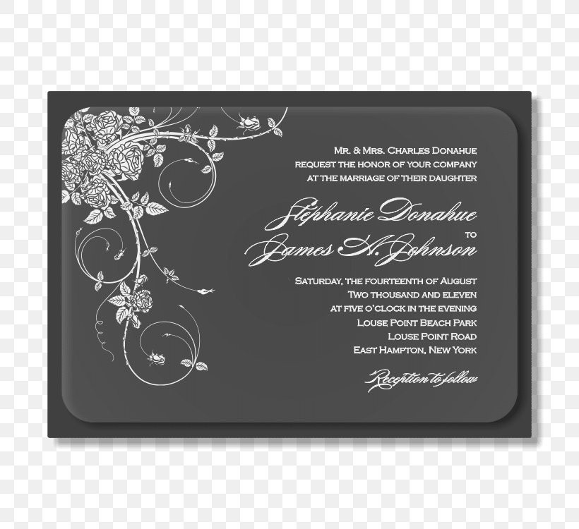 Wedding Invitation Poly(methyl Methacrylate) Engraving Glass, PNG, 750x750px, Wedding Invitation, Acrylic Paint, Black, Engraving, Frosted Glass Download Free