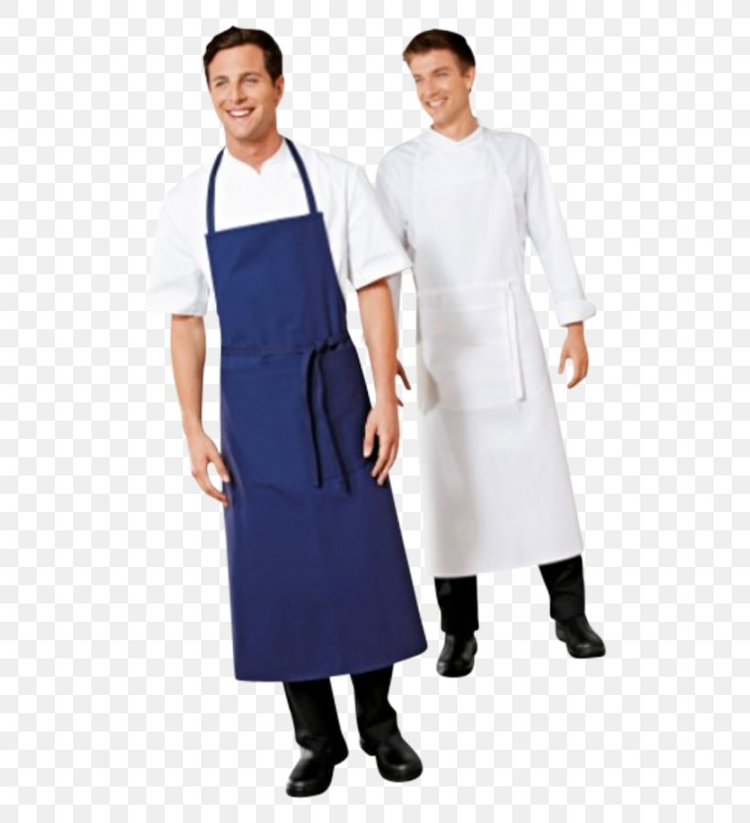 Chef's Uniform Apron White Blue Lab Coats, PNG, 550x900px, Watercolor, Cartoon, Flower, Frame, Heart Download Free